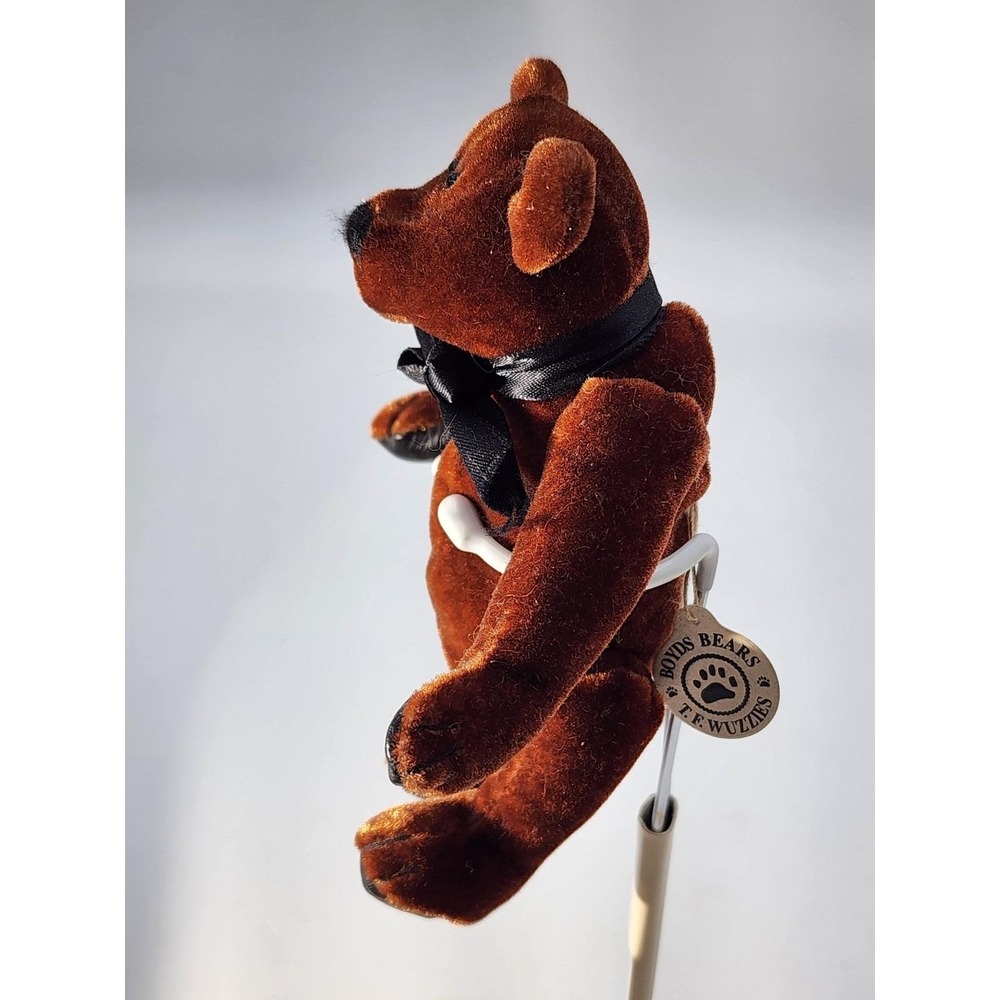 Boyds Bears Miniatures T. F. Wuzzies Farley 5" jointed bear - Picture 2 of 3